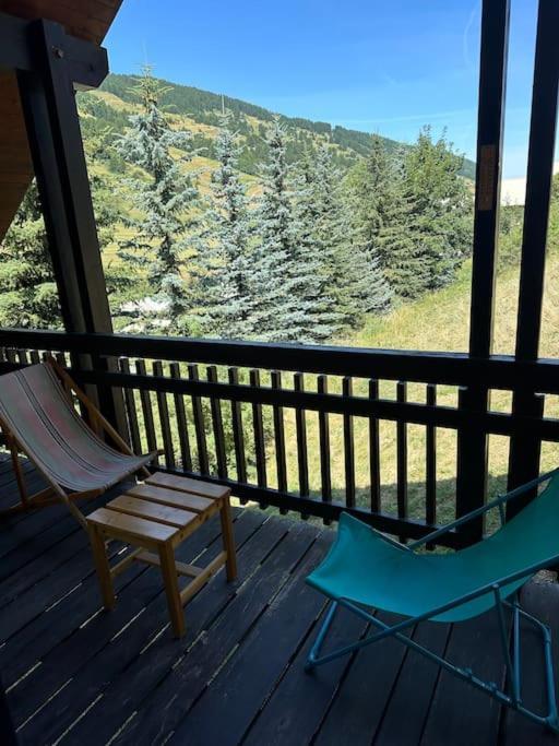 Duplex Avec Belle Terrasse Au Pied Des Pistes Apartment Vars  Exterior foto